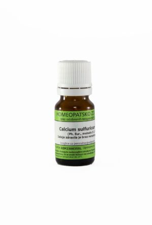 Calcium sulfuricum homeopatske kroglice C30, 10 g