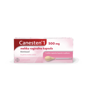 Canesten 1 500 mg, 1 mehka vaginalna kapsula + aplikator