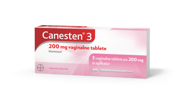 Canesten3 200 mg vaginalne tablete, 3 vaginalne tablete Canesten3 200 mg vaginalne tablete, 3 vaginalne tablete