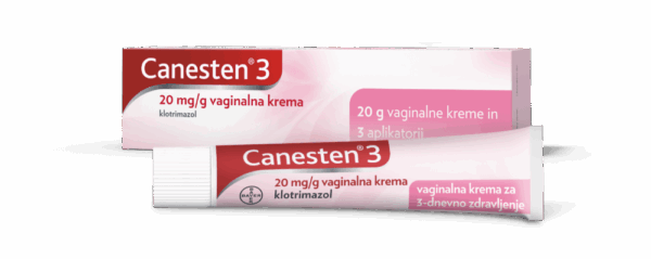 Canesten3 20 mg/g vaginalna krema, 20 g Canesten3 20 mg/g vaginalna krema, 20 g