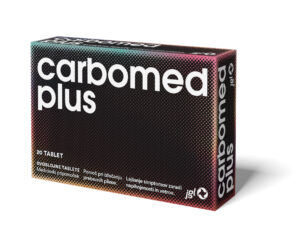 Carbomed Plus dvoslojne tablete (300 + 50 mg), 20 tablet
