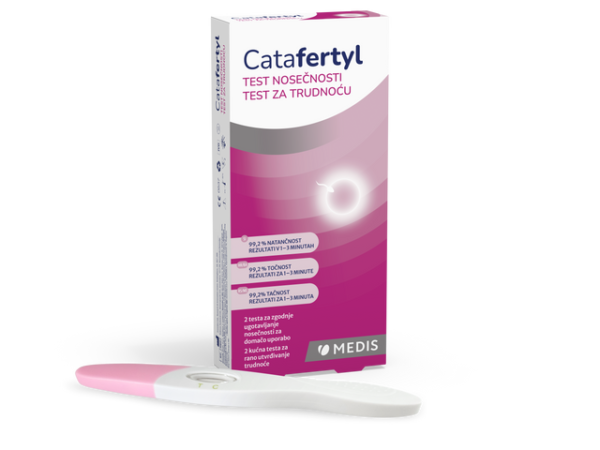 Catafertyl test nosečnosti, 2 testa