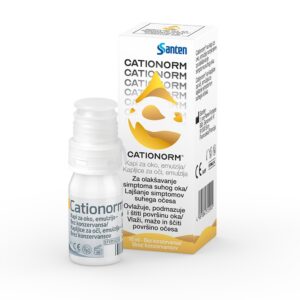 Cationorm kapljice za oči - emulzija, 10 ml