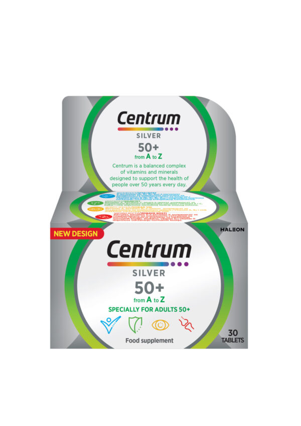 Centrum Silver 50+ od A do Ž, 30 tablet Centrum Silver 50+ od A do Ž, 30 tablet