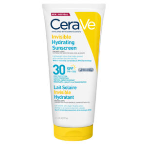 CeraVe Sun nevidni losjon za zaščito pred soncem ZF 30, 177 ml