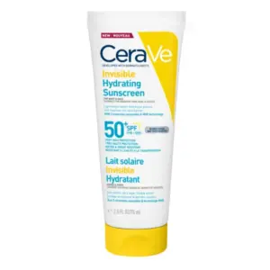 CeraVe Sun nevidni losjon za zaščito pred soncem ZF 50+, 75 ml