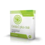 Cerola C-plus-cink tablete za lizanje, 16 tablet