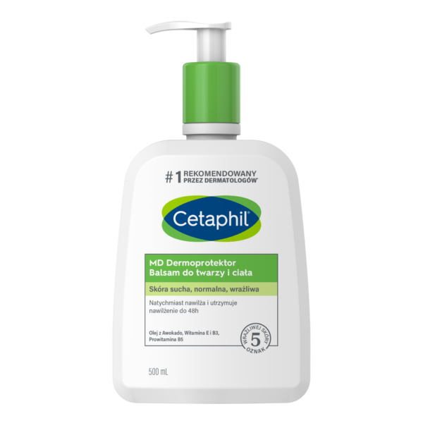 Cetaphil hidratantni losjon za telo za suho in občutljivo kožo, 500 ml