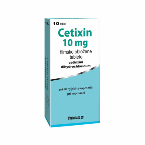 Vitabalans Cetixin, 10 filmsko obloženih tablet Vitabalans Cetixin, 10 filmsko obloženih tablet