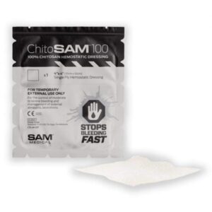 ChitoSAM 100 hemostatična blazinica 10 x 10 cm