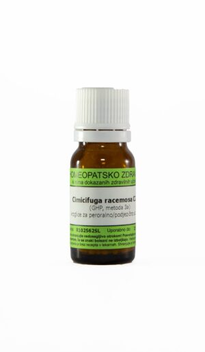 Cimicifuga racemosa homeopatske kroglice C30, 10 g