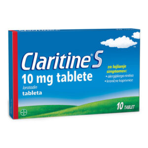 Claritine S 10 mg tablete, 10 tablet