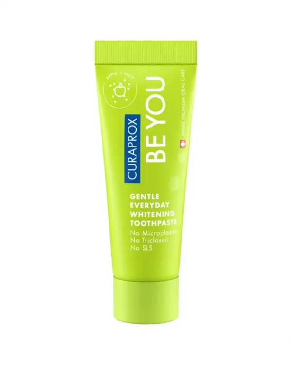 Curaprox Be You zobna pasta (jabolko in aloe vera), 10 ml Curaprox Be You zobna pasta (jabolko in aloe vera), 10 ml