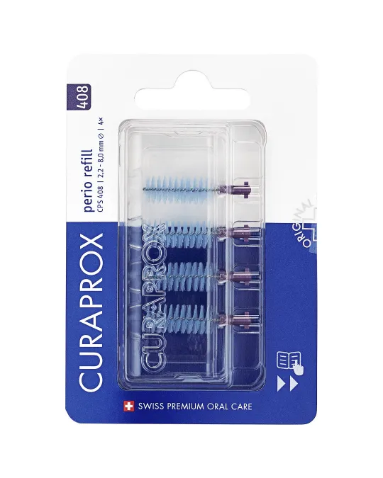 Curaprox CPS 408 Perio, refill pakiranje, 5 medzobnih ščetk Curaprox CPS 408 Perio, refill pakiranje, 5 medzobnih ščetk