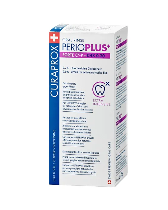 Curaprox Perio Plus+ Forte ustna voda, 200 ml Curaprox Perio Plus+ Forte ustna voda, 200 ml