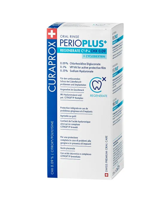 Curaprox Perio Plus+ Regenerate ustna voda, 200 ml Curaprox Perio Plus+ Regenerate ustna voda, 200 ml