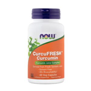 NOW CurcuFresh Kurkumin 500 mg, 60 kapsul