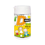 Vitabalans D-Max Kids 400 I.E. žvečljive tablete z vitaminom D3 in ksilitolom z okusom hruške, 90 tablet Vitabalans D-Max Kids 400 I.E. žvečljive tablete z vitaminom D3 in ksilitolom z okusom hruške, 90 tablet