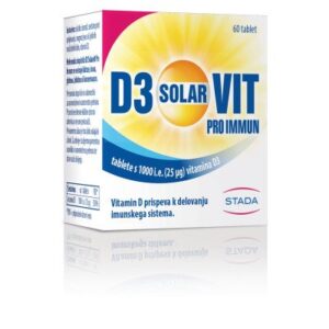 Vitamin D3 Solarvit Pro Immun, 60 tablet