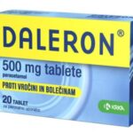 Daleron 500 mg tablete, 20 tablet Daleron 500 mg tablete, 20 tablet