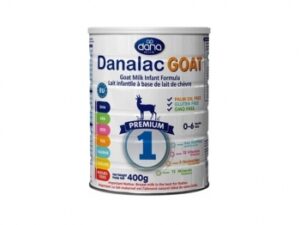 Danalac GOAT 1 začetno mleko za dojenčke (0-6 mesecev) na osnovi kozjega mleka, 400 g