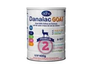 Danalac GOAT 2 nadaljevalno mleko za dojenčke (6-12 mesecev) na osnovi kozjega mleka, 400 g