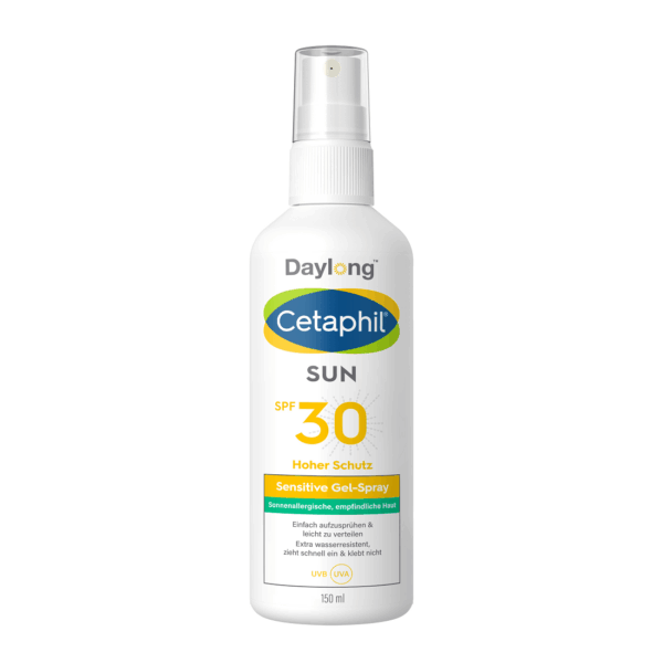 Daylong Cetaphil Sun ZF30 Sensitive gel fluid v pršilu, 150 ml Daylong Cetaphil Sun ZF30 Sensitive gel fluid v pršilu, 150 ml