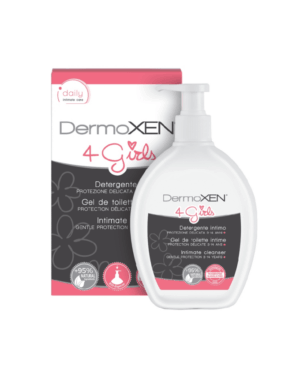 DermoXen 4 girls gel za intimno nego deklic po 3. letu starosti, 200 ml