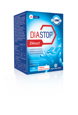 Diastop Direct peroralni prašek za direktno uporabo vrečke, 10 vrečk