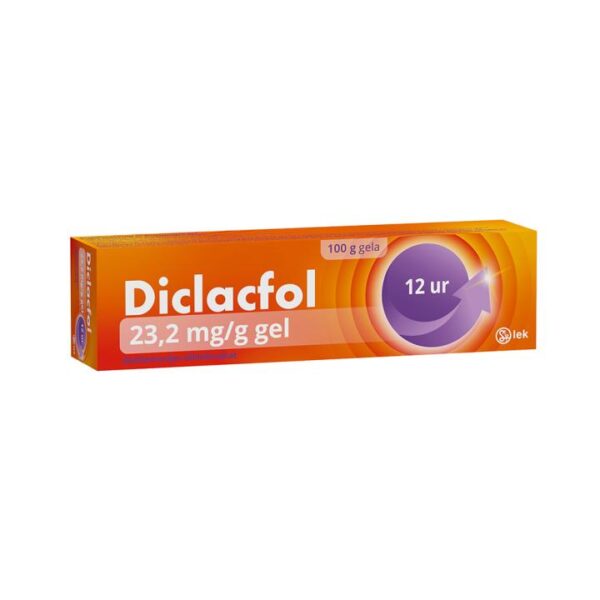 Diclacfol 23,2 mg/g gel, 100 g Diclacfol 23,2 mg/g gel, 100 g