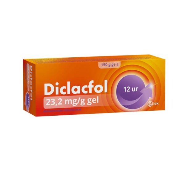Diclacfol 23,2 mg/g gel, 150 g Diclacfol 23,2 mg/g gel, 150 g
