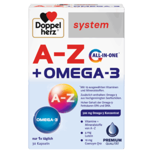 Doppelherz System A-Ž + Omega-3 kapsule, 30 kapsul
