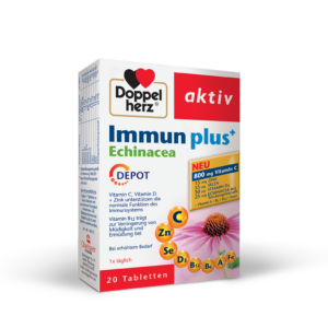 Doppelherz Aktiv Immun plus + Echinacea DEPO tablete, 20 tablet