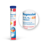 Doppelherz Aktiv Magnezij 400 + B vitamini + folna kislina šumeče tablete, 15 tablet