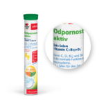 Doppelherz Aktiv Odpornost cink + selen + vitamin C + B12 + D3 šumeče tablete, 15 tablet
