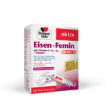 Doppelherz Aktiv Femin Železo DIREKT vrečke, 20 vrečk