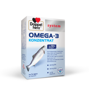 Doppelherz System Omega-3 koncentrat kapsule, 30 kapsul