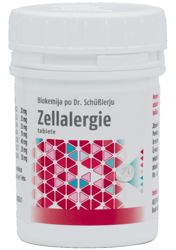 Schüsslerjeva sol Zellalergie kompleks, 400 tablet Schüsslerjeva sol Zellalergie kompleks, 400 tablet