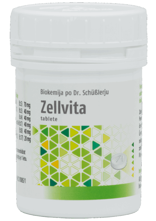 Schüsslerjeva sol Zellvita kompleks, 400 tablet Schüsslerjeva sol Zellvita kompleks, 400 tablet