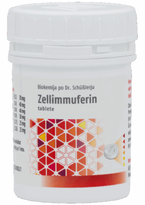 Schüsslerjeva sol Zellimmuferin kompleks, 400 tablet