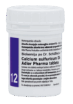 Schüsslerjeva sol št. 12 Calcium sulfuricum D6, 400 tablet Schüsslerjeva sol št. 12 Calcium sulfuricum D6, 400 tablet