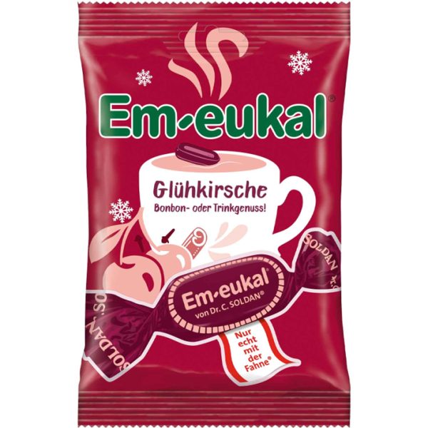 Dr. Soldan Em-eukal – zimska češnja trdi bonboni, 90 g Dr. Soldan Em-eukal – zimska češnja trdi bonboni, 90 g