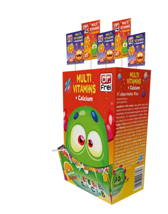Dr. Frei Multivitamini + kalcij lizike, 50 lizik Dr. Frei Multivitamini + kalcij lizike, 50 lizik