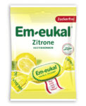 Dr. Soldan Em-eukal – limona trdi bonboni brez sladkorja, 75 g Dr. Soldan Em-eukal – limona trdi bonboni brez sladkorja, 75 g