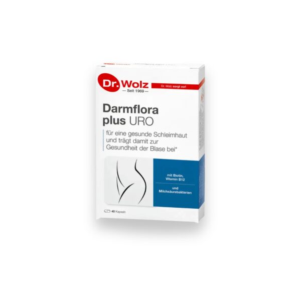 Dr. Wolz Darmflora Plus URO kapsule, 40 gastrorezistentnih kapsul Dr. Wolz Darmflora Plus URO kapsule, 40 gastrorezistentnih kapsul