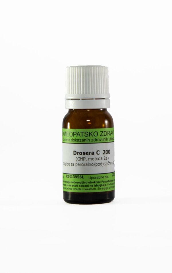 Drosera C30 homeopatske kroglice, 1 g Drosera C30 homeopatske kroglice, 1 g