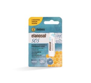 Medex Elanosol SOS balzam za ustnice, 4,5 g