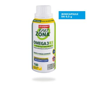EnerZona Omega 3RX ribje olje 0,5 g kapsule, 180 kapsul