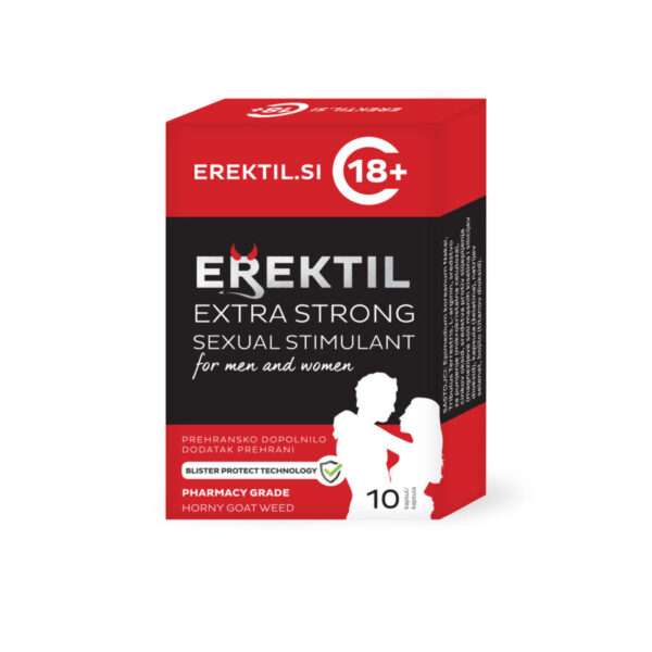 VonPharma Erektil Extra Strong kapsule, 10 kapsul VonPharma Erektil Extra Strong kapsule, 10 kapsul