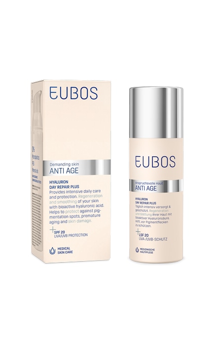 Eubos Anti Age Hyaluron Plus Dnevna krema za obraz ZF20, 50 ml Eubos Anti Age Hyaluron Plus Dnevna krema za obraz ZF20, 50 ml